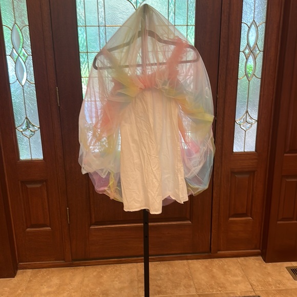 LOLA - OMBRE RAINBOW TULLE DRESS - Picture 10 of 10